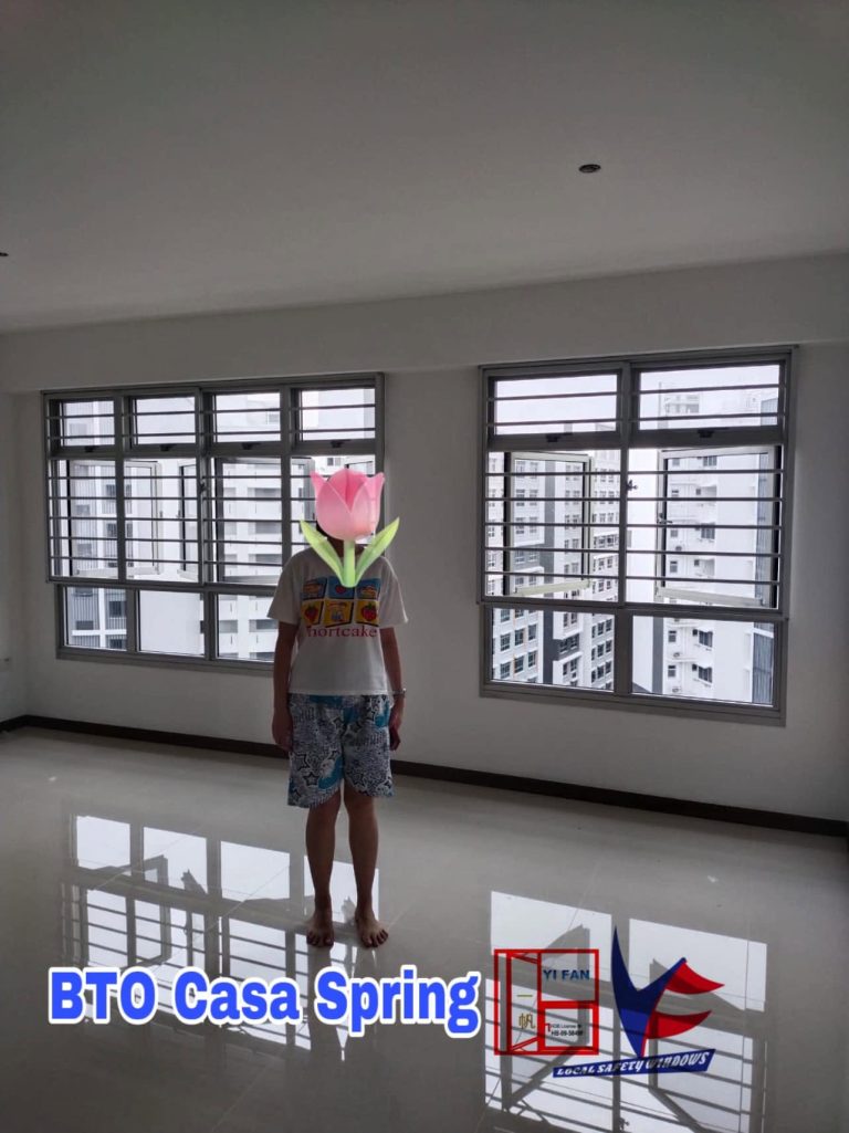 Window grille installation project by Yi Fan Engineering