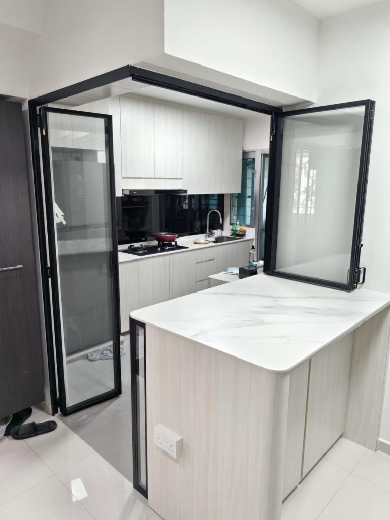 Slim Profile Bi-Fold Window-Door