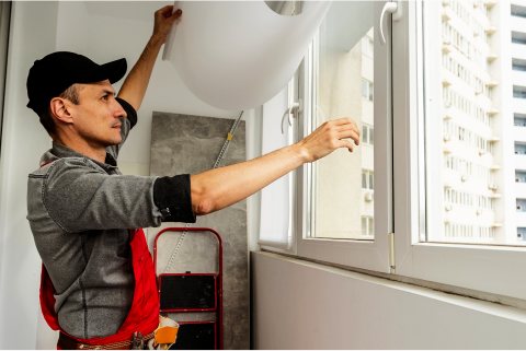 Air-conditioning system repair and maintenance service by Yi Fan Engineering