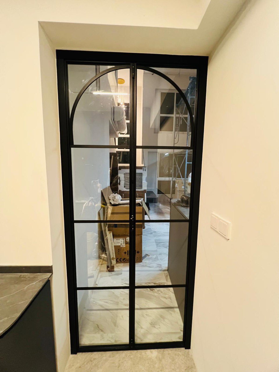 Slim Profile Aluminium Glass Door - Image 4