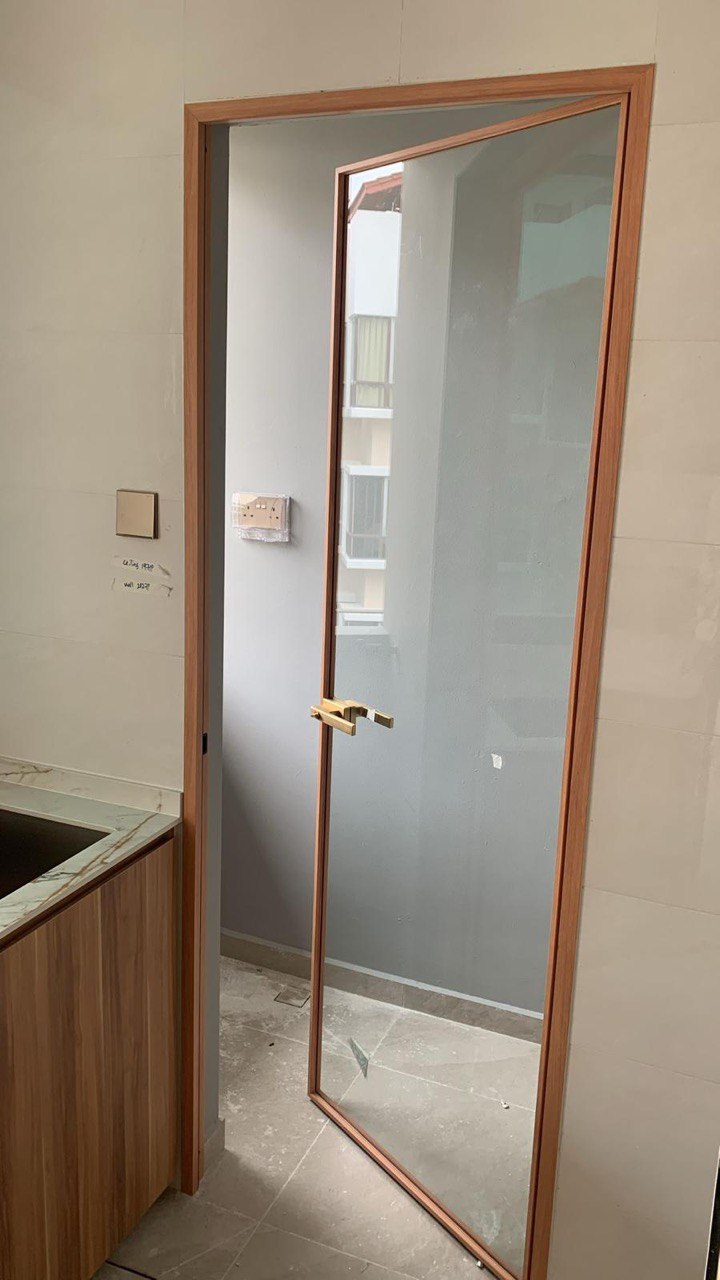 Slim Profile Aluminium Glass Door - Image 6
