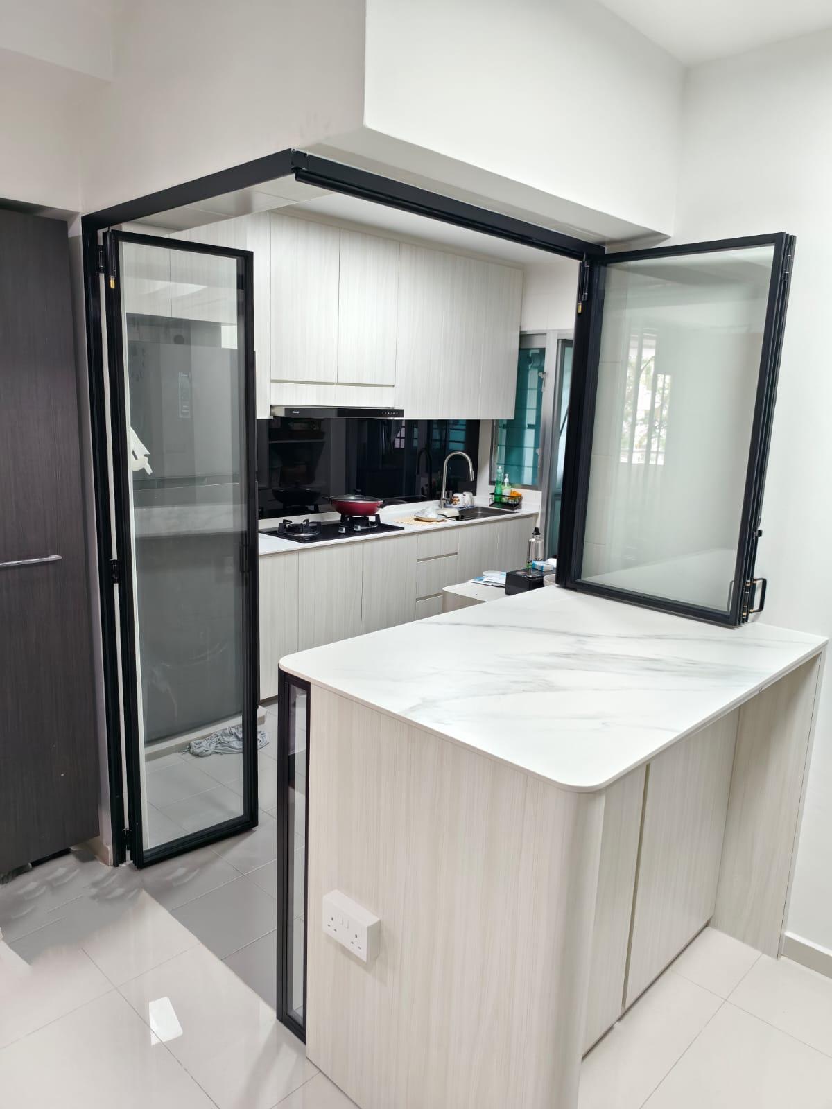 Slim Profile Aluminium Glass Door - Image 2