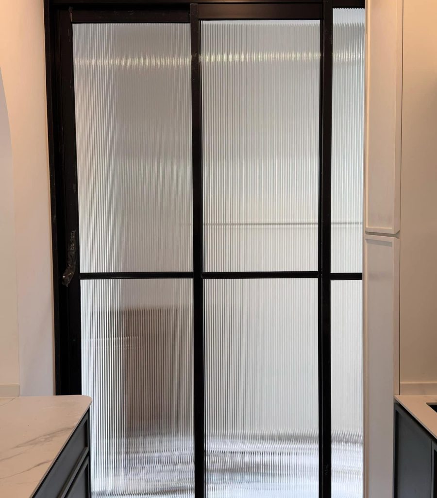 Sliding doors and grilles installation project by Yi Fan Engineering
